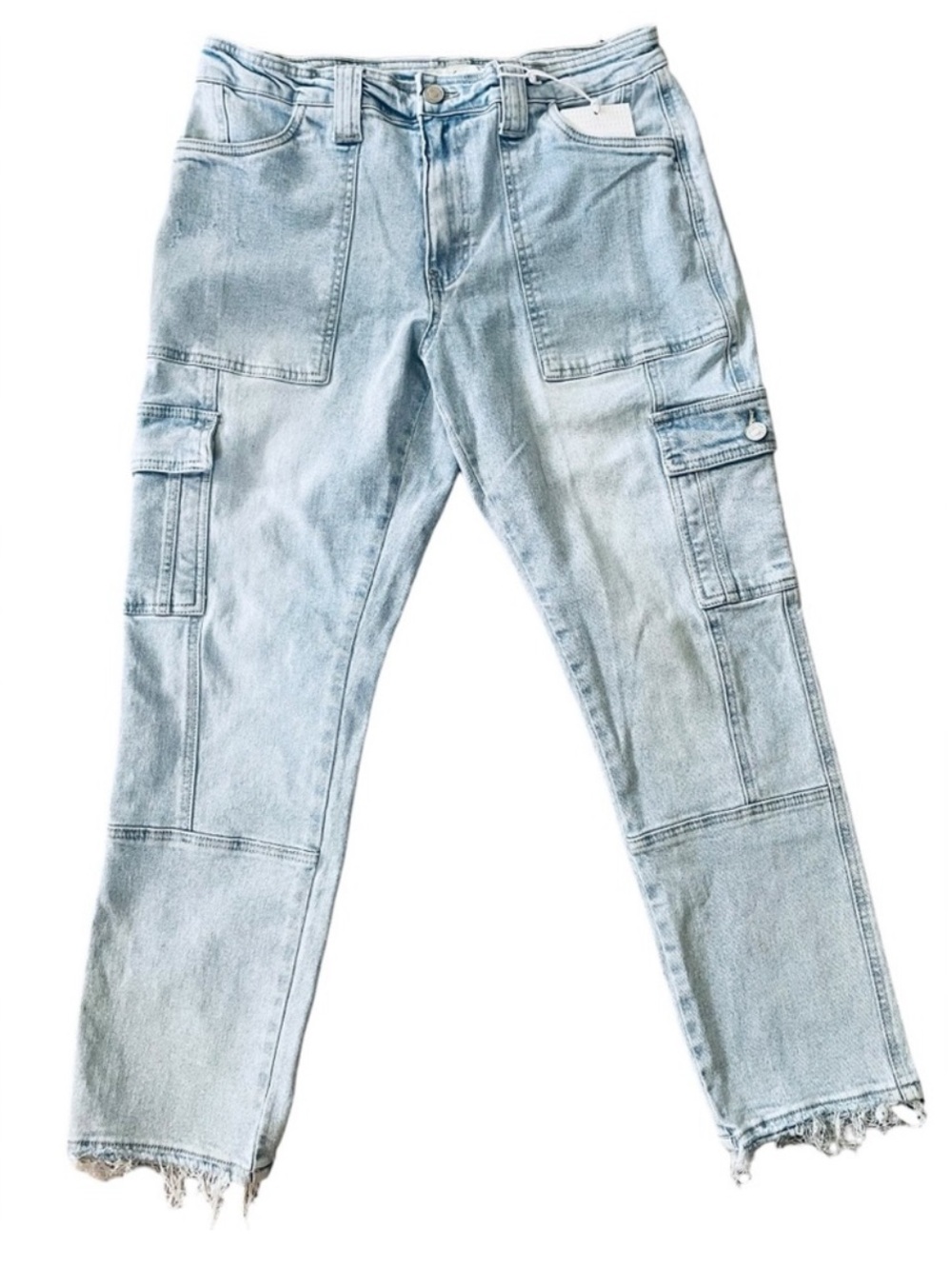 KanCan Light Blue Denim Jeans with Label Detail